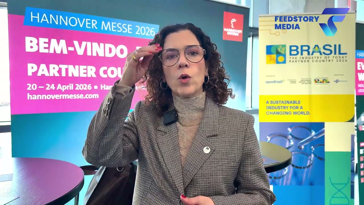 Marcia Nejaim – Business Director, ApexBrasil | HANNOVER MESSE Press Preview 2026 | Germany