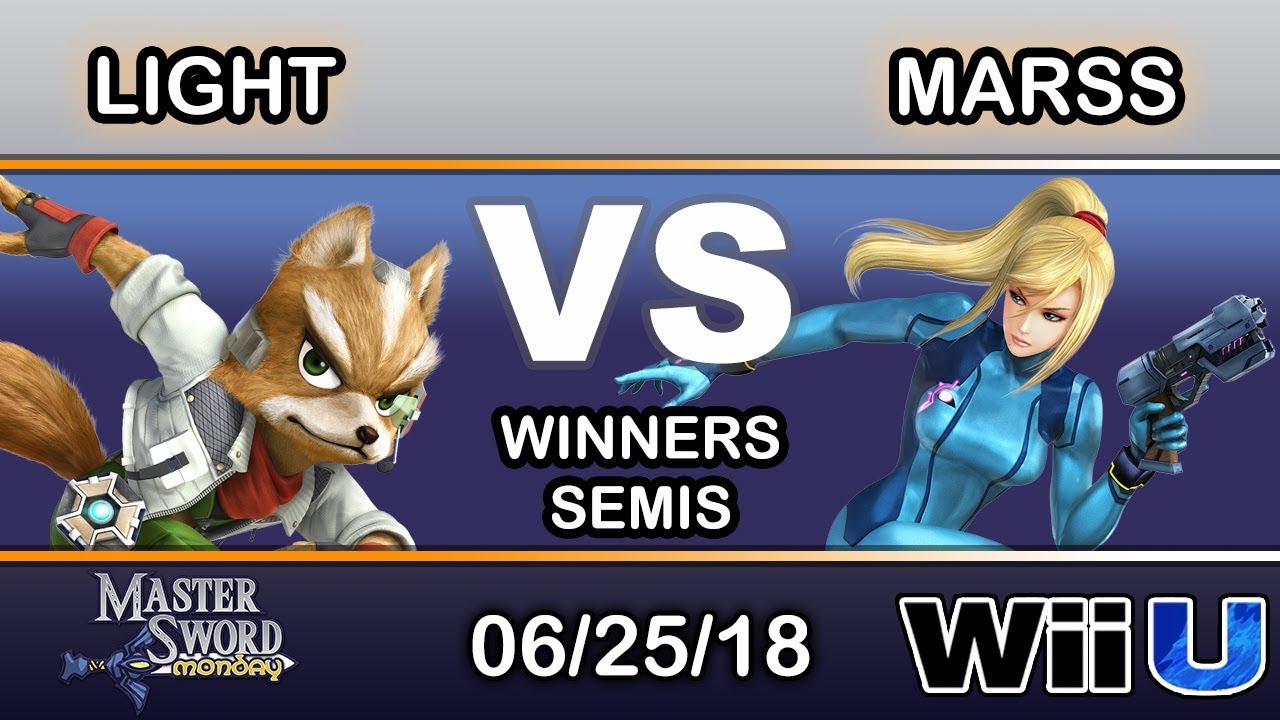 Master Sword Monday - MVG | Light (Fox) Vs Marss (Zss) Winners Semis - Smash 4