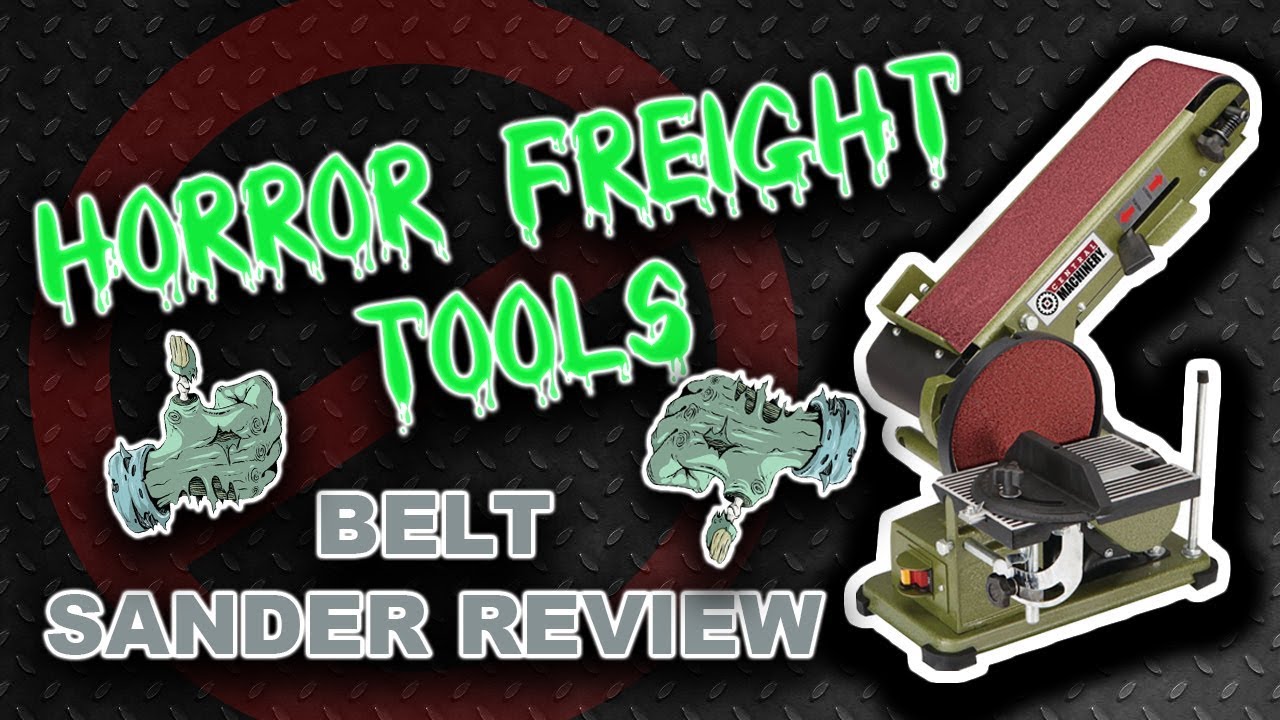 Unbiased Harbor Freight Belt Sander Review