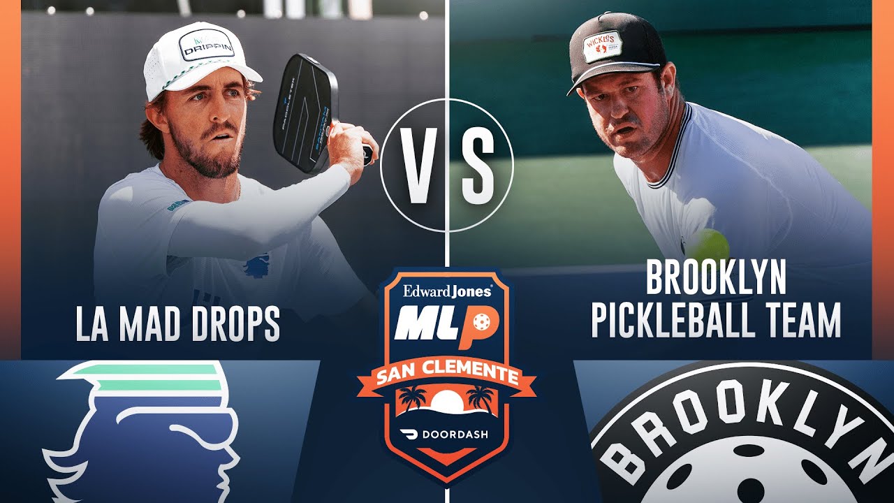 Los Angeles Mad Drops v Brooklyn Pickleball Team at the Edward Jones MLP San Clemente presented by