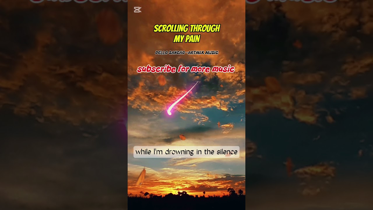 scrolling through my pain - sancho #whowillbemylifepartnerta #musicvideo #music #musicstyle