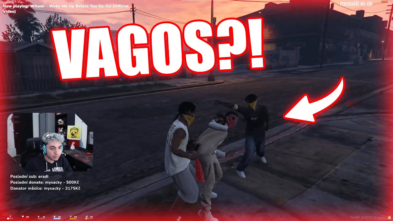 VAGOS DOSTALI PULL-UP?!🟡 FASOVÁNÍ NA HLAVNÍCH?!😲 | POHODÁŘI RP