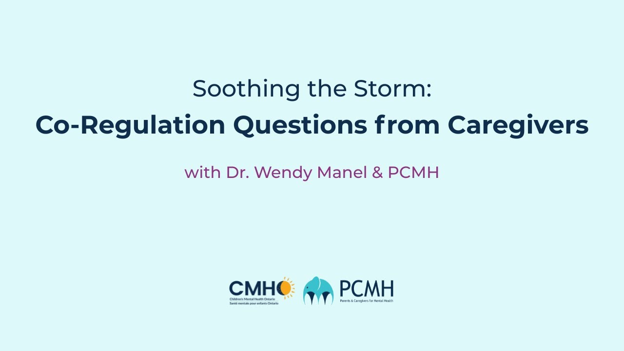 Soothing the Storm: Co-Regulation Questions from Caregivers