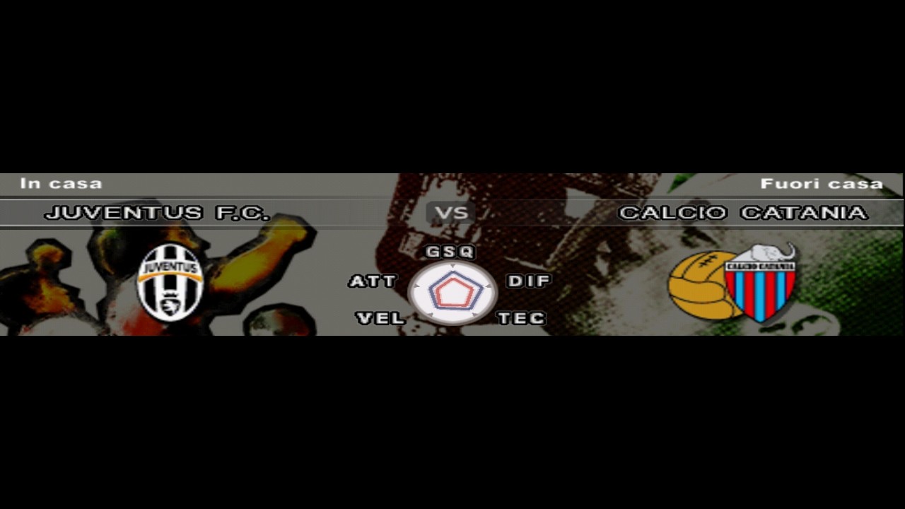 PES2009 | JUVENTUS - CATANIA (4°GIORNATA SERIE A)