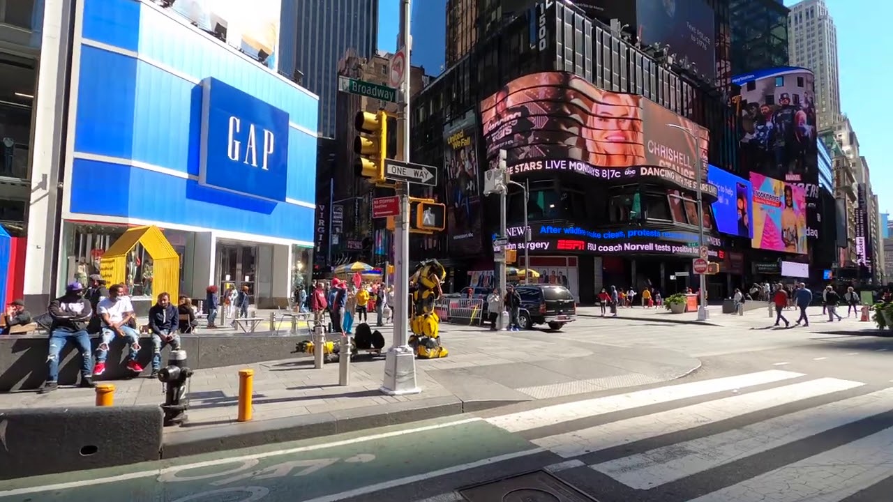 ⁴ᴷ⁶⁰ Cycling NYC : Midtown Manhattan to Downtown Brooklyn (September 19, 2020) - Narrated