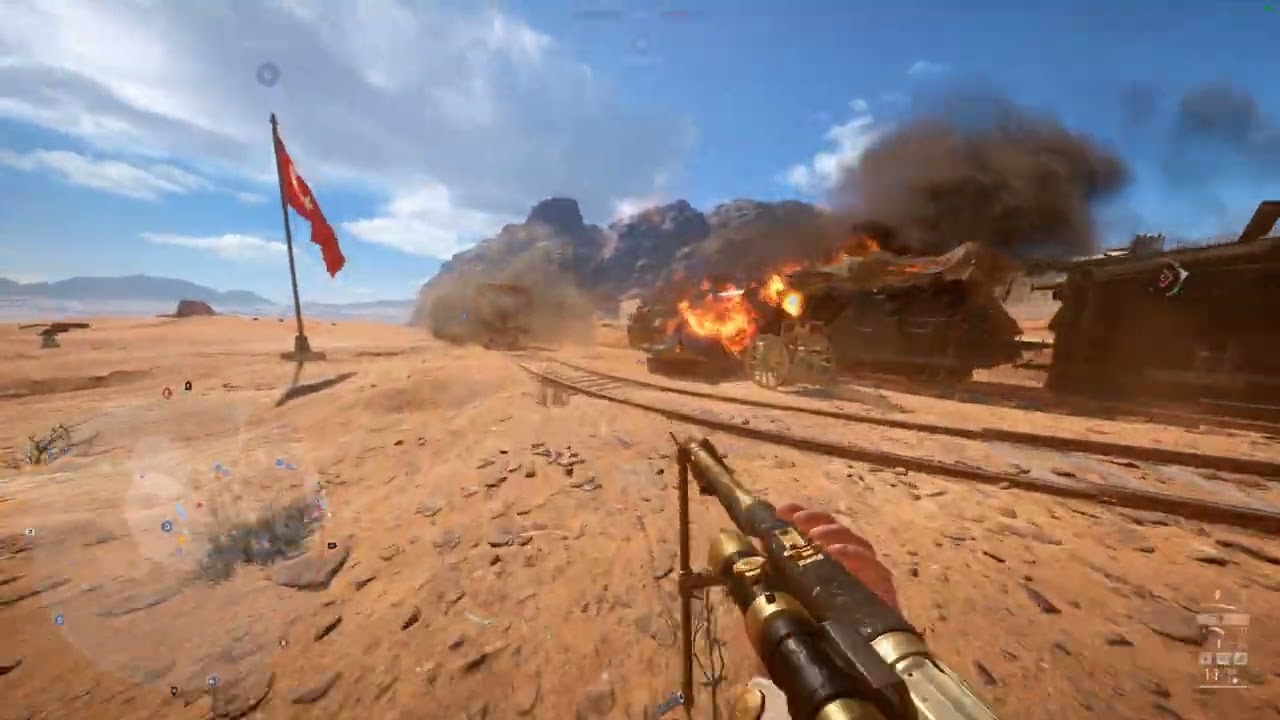 Love This Map With The Russian 1895 Sniper #battlefield #battlefield1