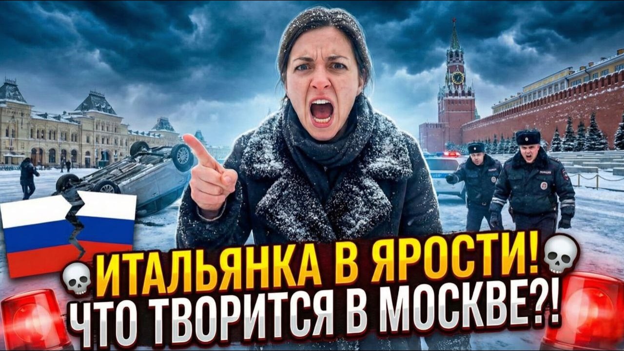 Итальянка в РОССИИ — НЕ ОЖИДАЛА такого. 😱 Что со мной СДЕЛАЛИ в МОСКВЕ! 