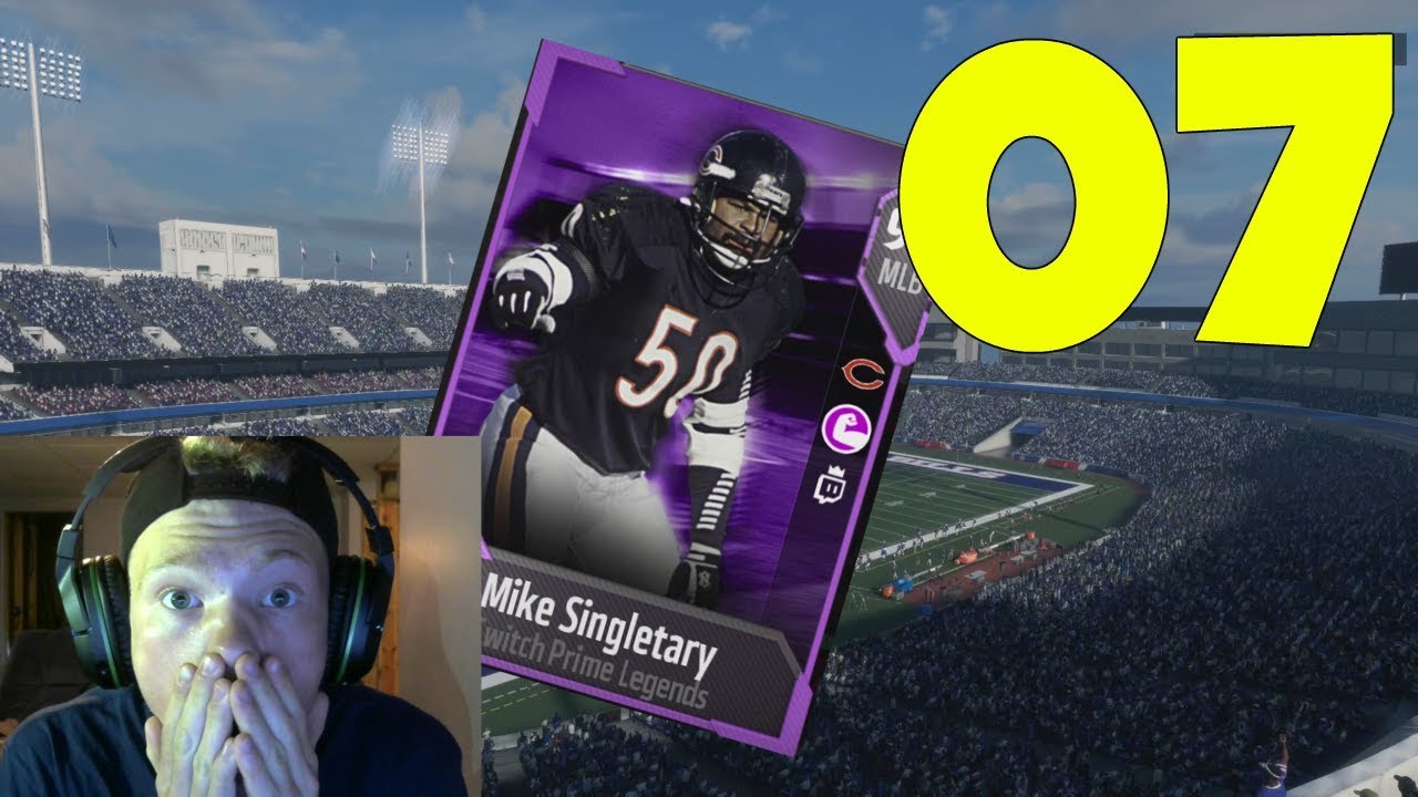 90 OVERALL MIKE SINGLETARY! 90 HIT POWER! TWITCH PRIME! - MADDEN 18 ULTIMATE TEAM GAMEPLAY EP 7