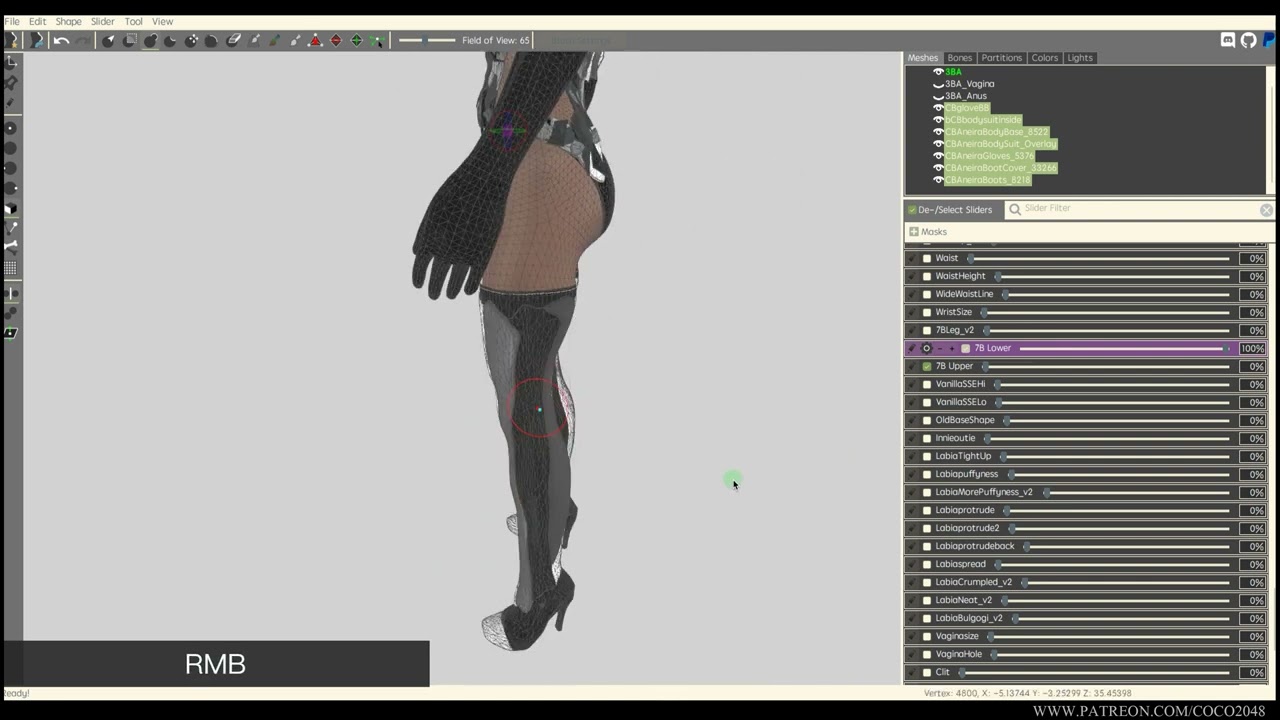 5: Create bodyslide data