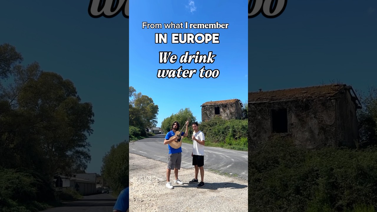 How do you DRINK water?
