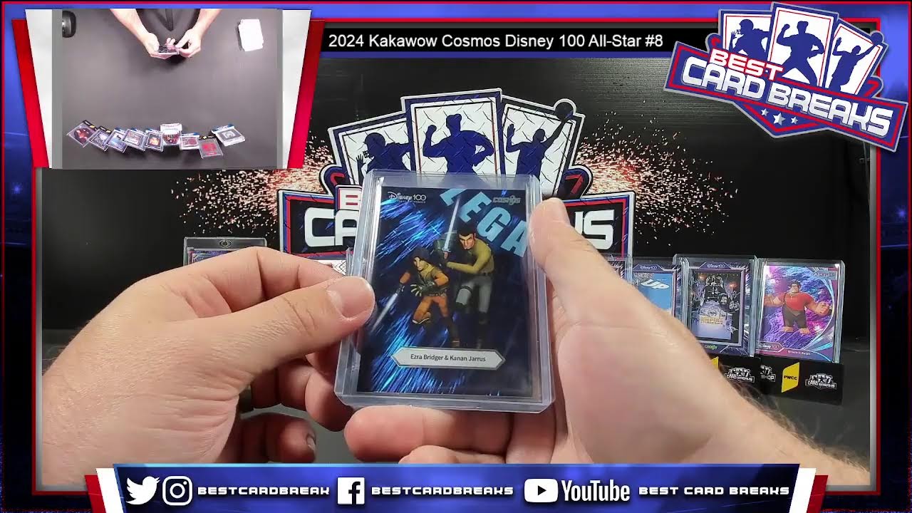 2024 Kakawow Cosmos Disney 100 All-Star #8 - 5 Box Hobby Random Letter (by first name) - 5/30/24