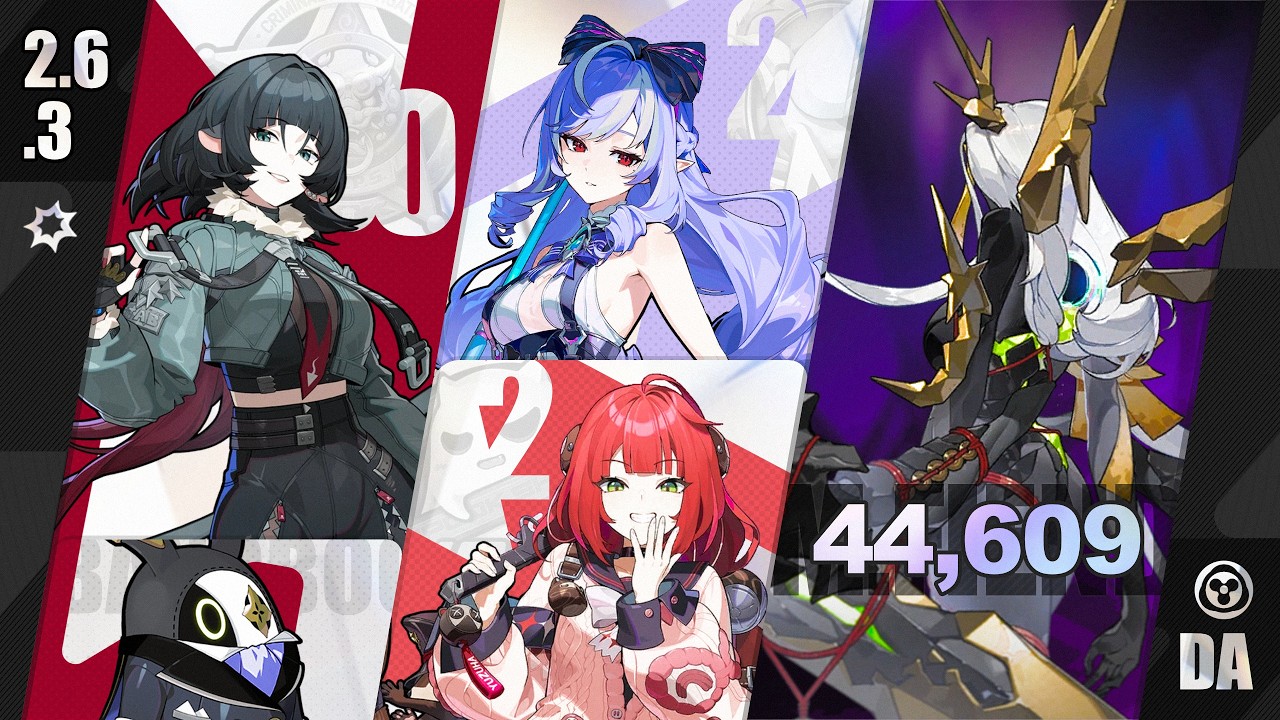 Jane Doe x Vivian x Yuzuha (44k) Miasmic Fiend | ZZZ 2.6.3