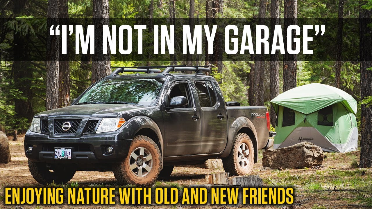 Спокойный кемпинг в центральной части штата Орегон с особыми гостями.