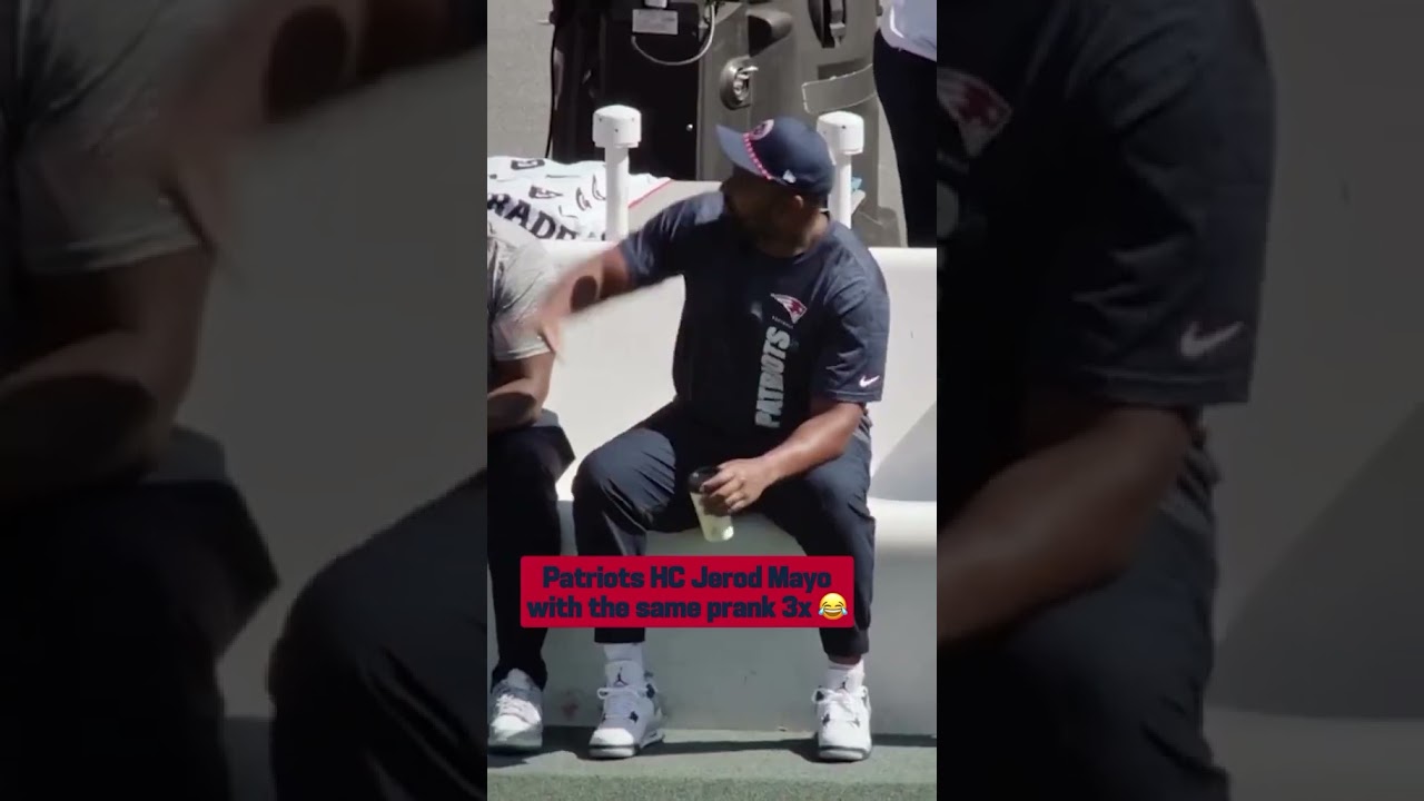 Тренер Майо получил шутки от 😂 (через @Patriots/TT)