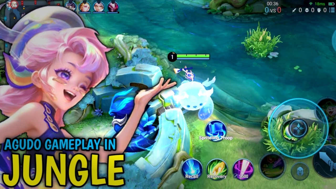Honor Of Kings : Agudo Gameplay In Jungle | Best Build & Tutorial Agudo - HOK