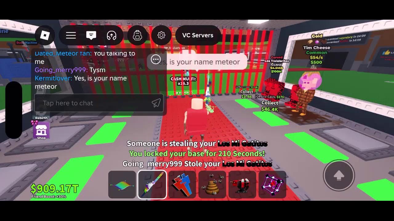 Trading in steal a brainrot