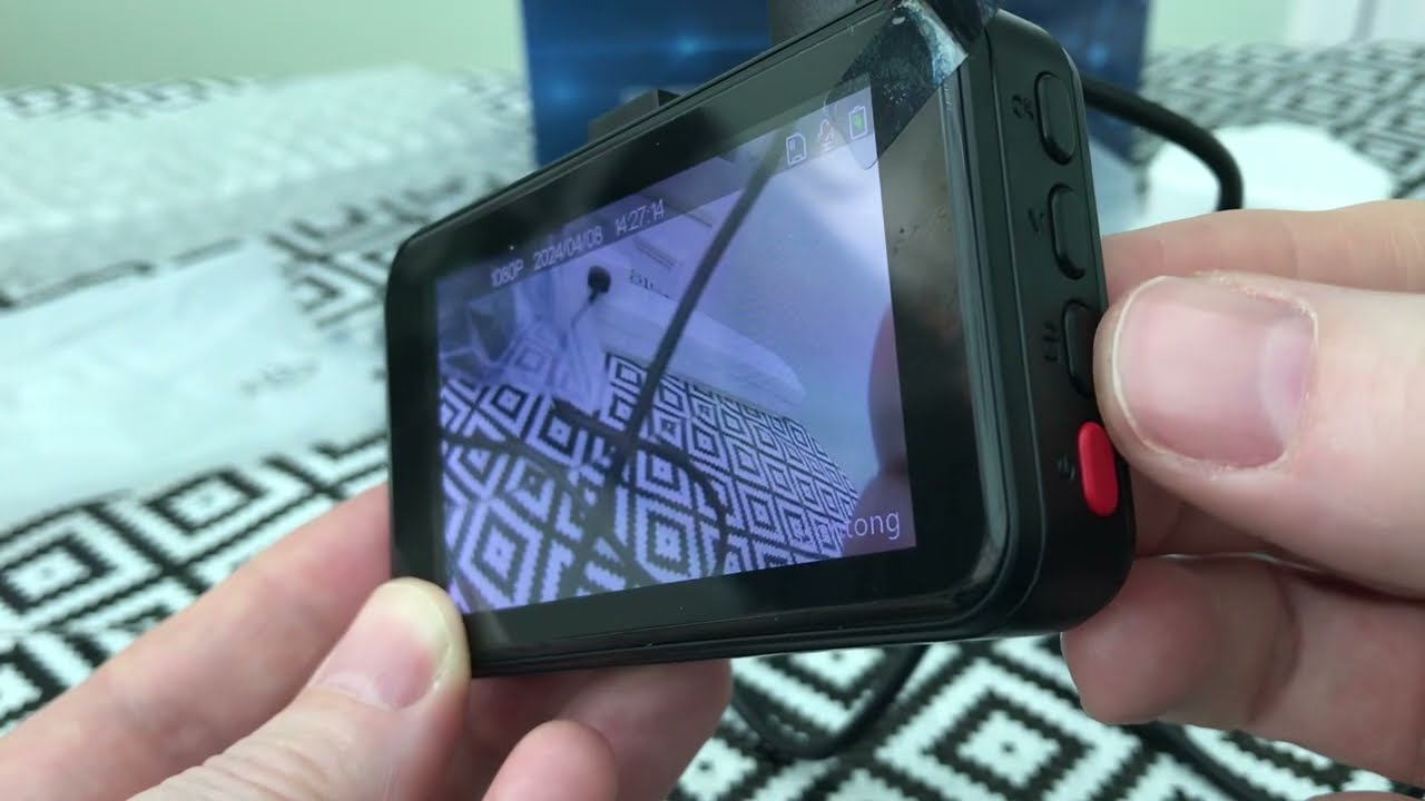 ssontong A16W Dash Camera - set up instructions - Part 2 of 4