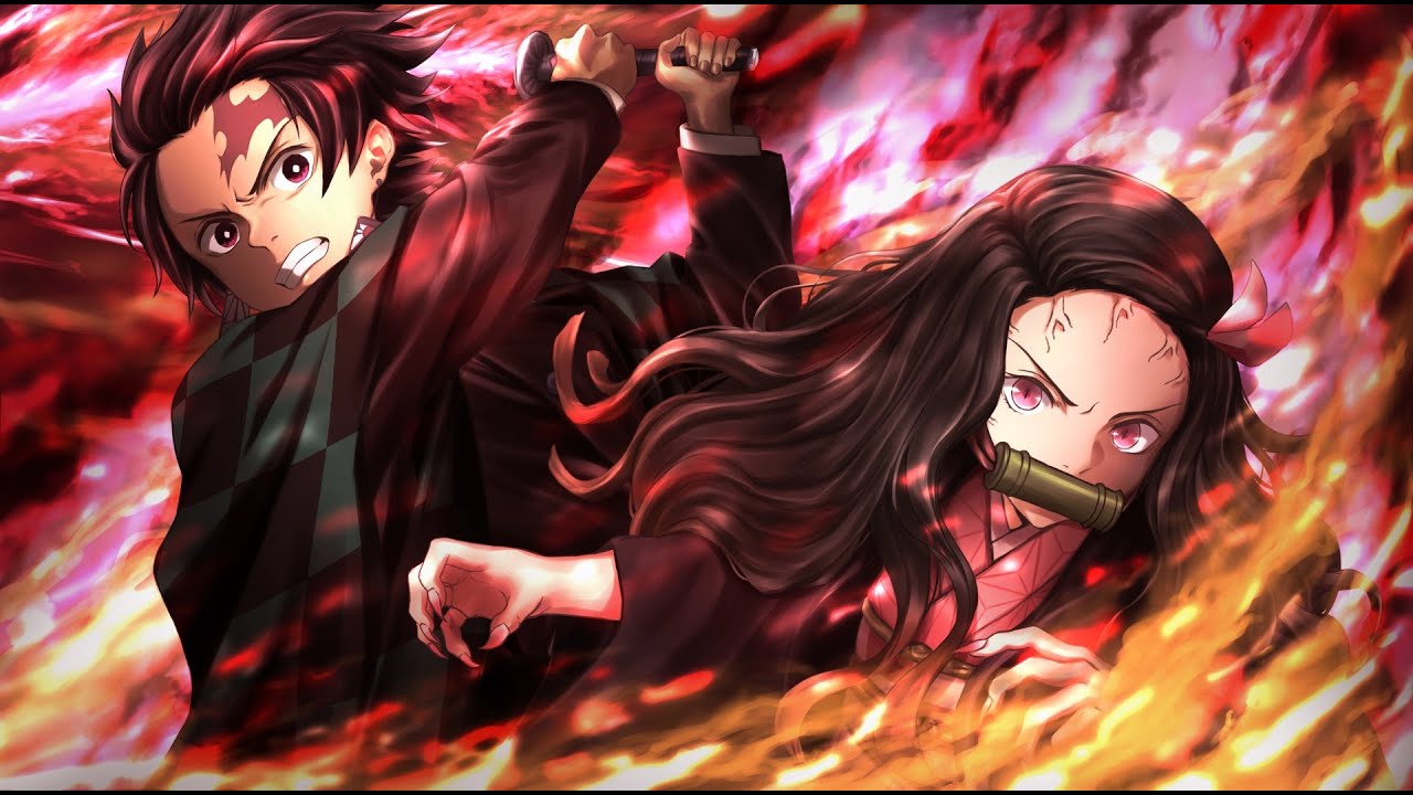 AMV Tanjiro & Nezuko- Monsters( Skillet Cover by Radio Tapok feat Ai Mori)