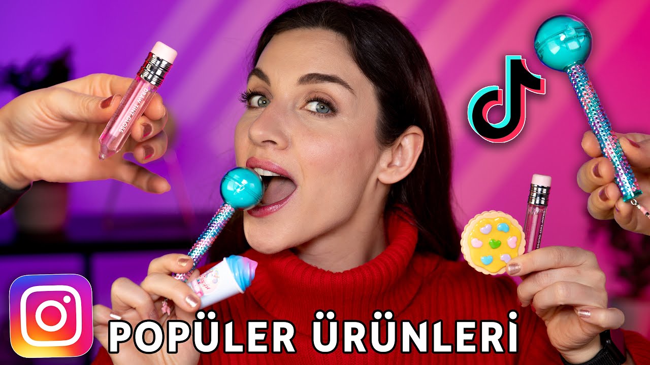 INSTAGRAMIN POPÜLER KOZMETİK ÜRÜNLERİNİ DENEDİM 🤩💄😻