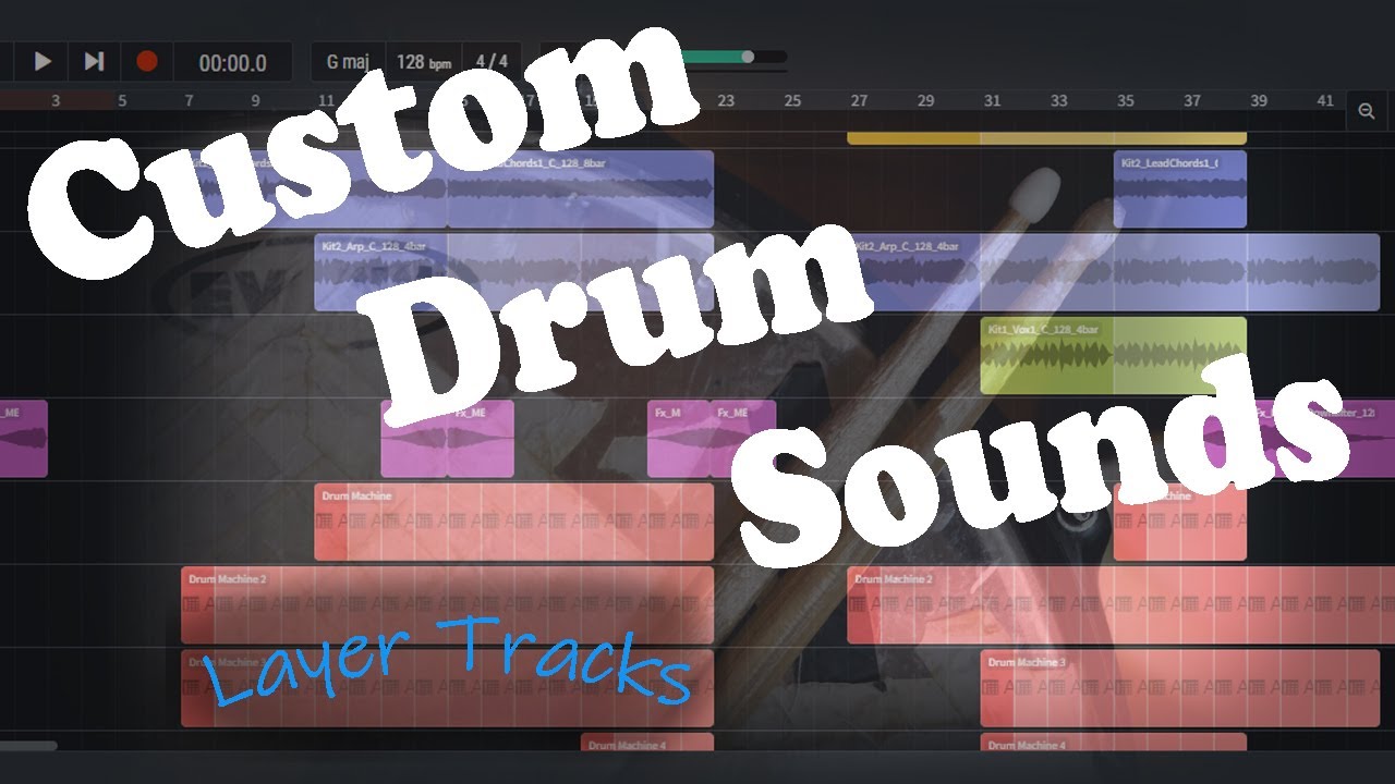 Custom Drum Sounds in Bandlab