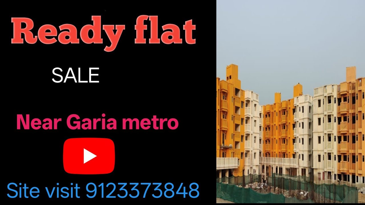 New property 2bhk & 3bhk flat available for sale in kolkata near Garia metro.