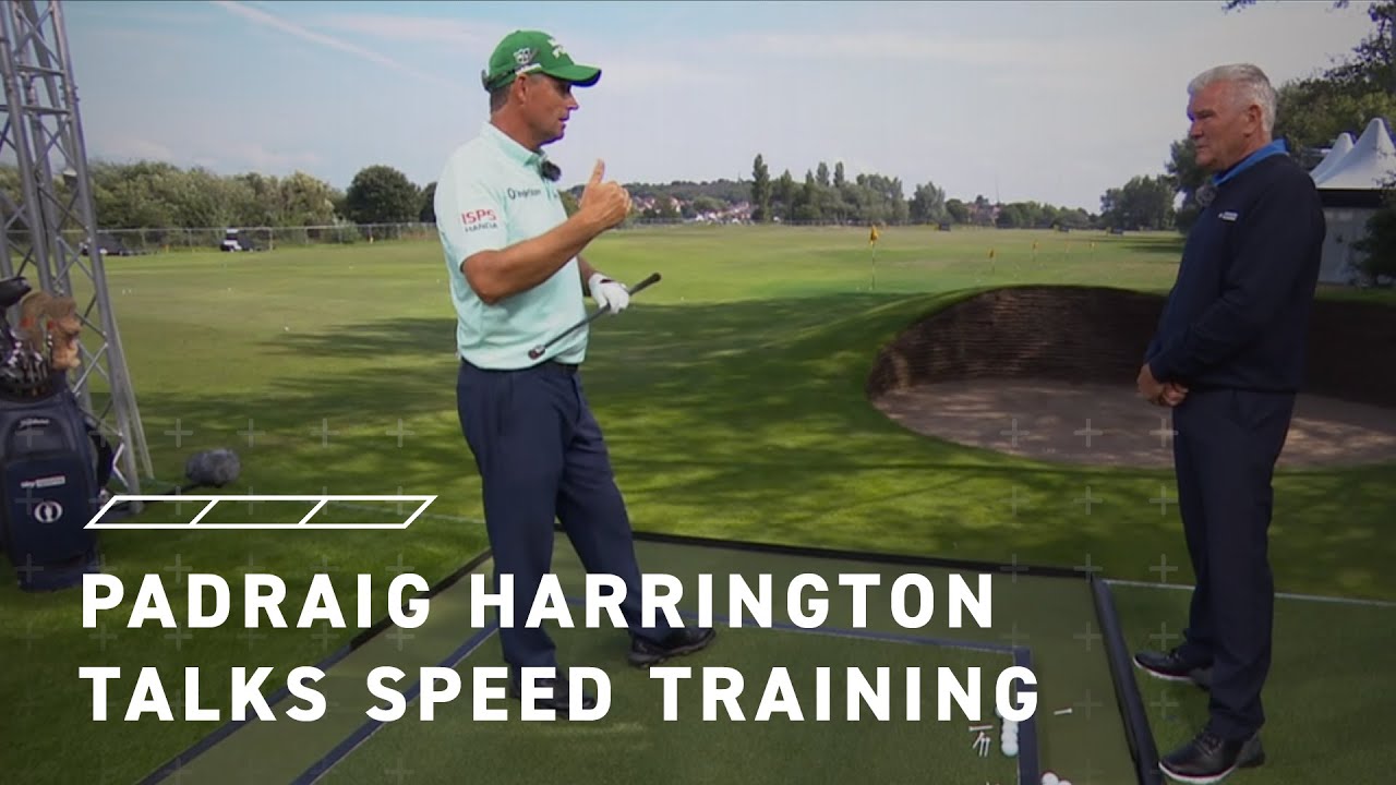 Padraig Harrington Talks Speed Training with SuperSpeed on Open Zone