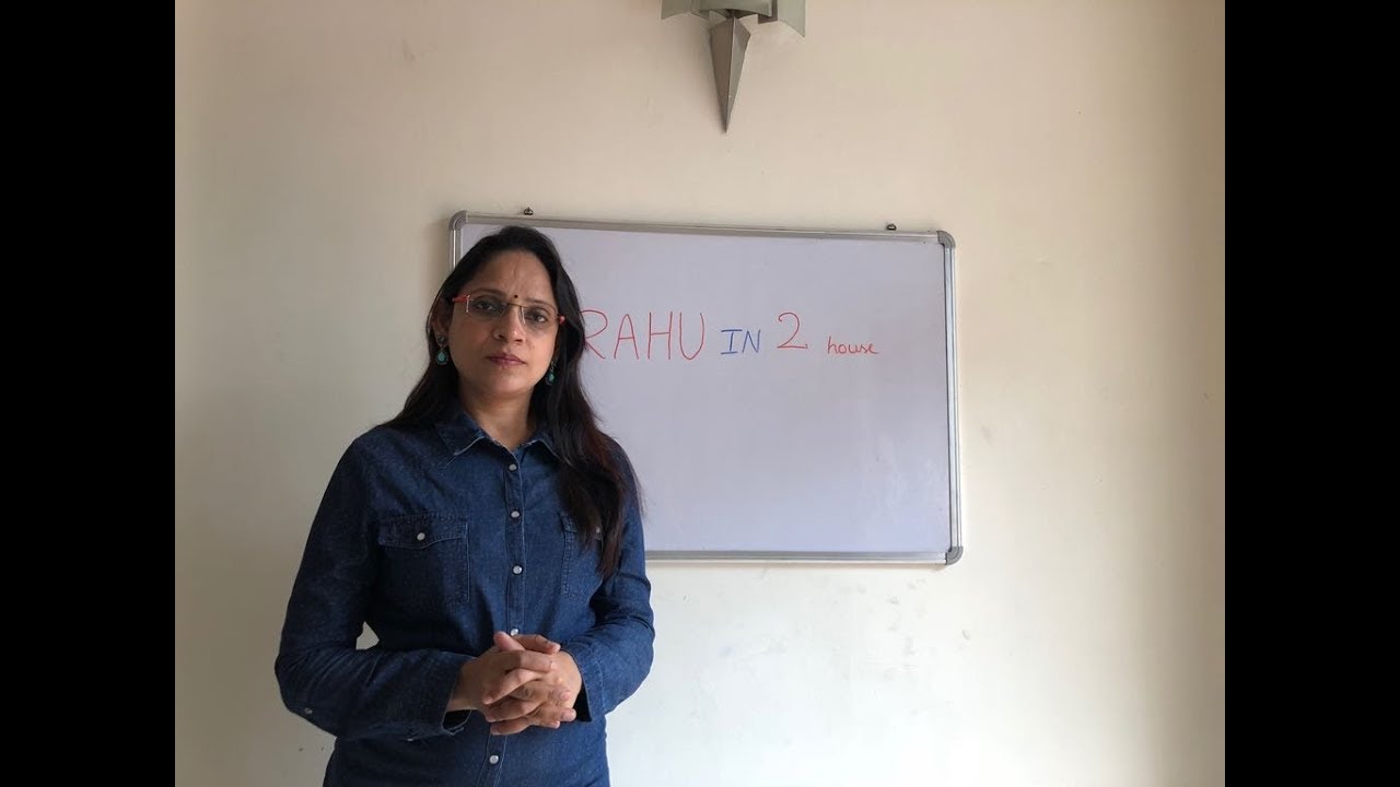 Rahu in 2nd house. MS astrology, learn astrology in telugu series,