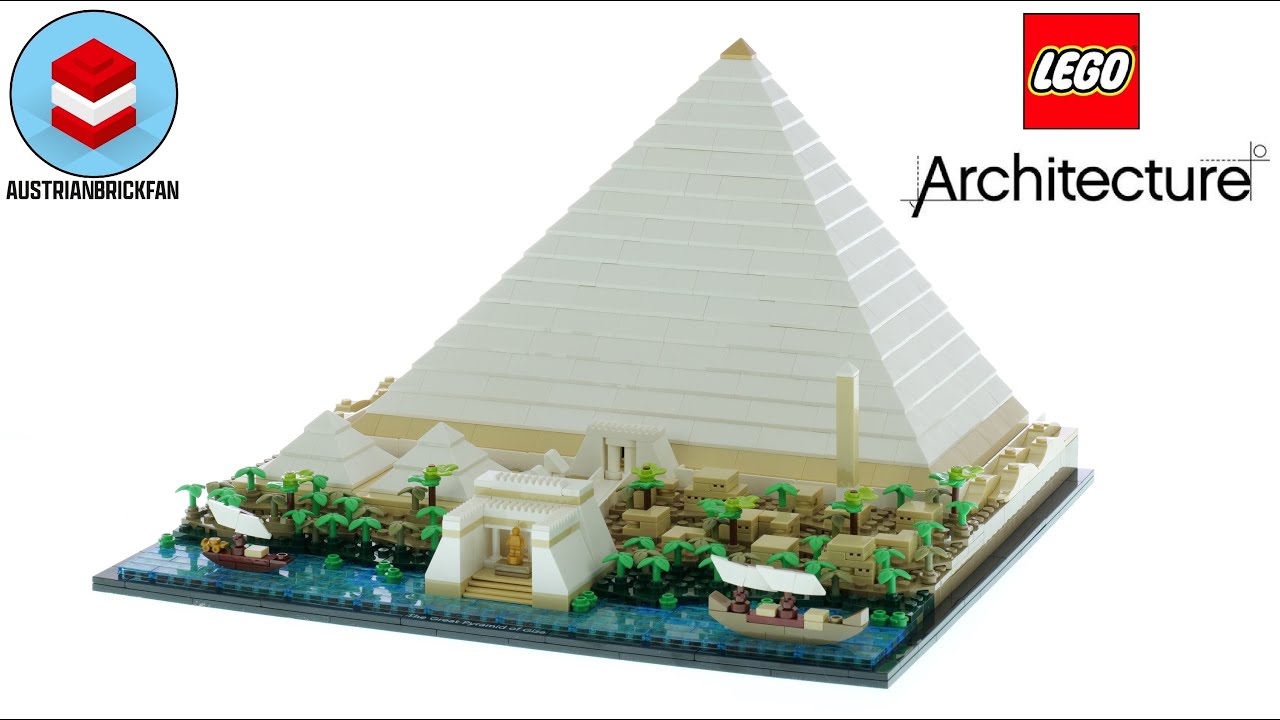 LEGO Architecture 21058 The Great Pyramid of Giza Speed Build