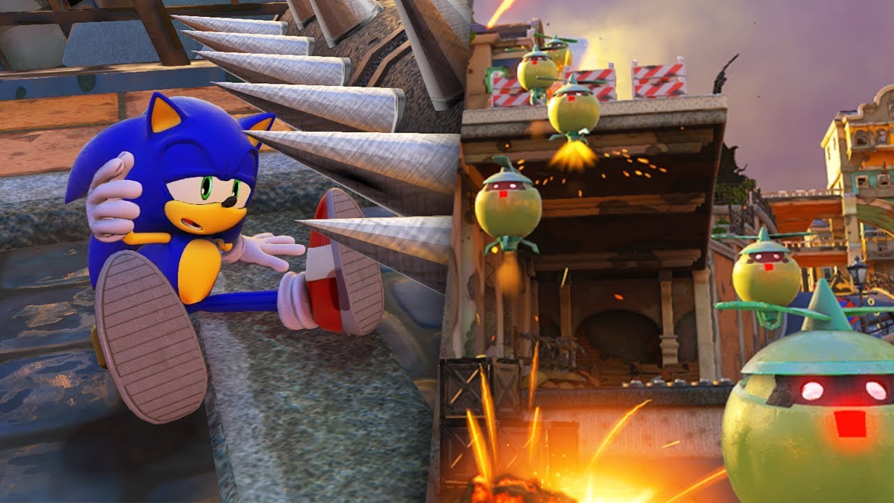 SONIC FORCES - Sunset Heights Hard Mode