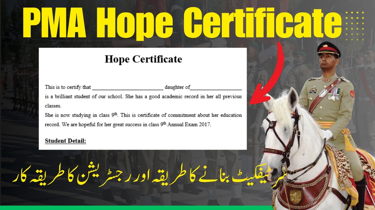 Hope Certificate for PMA 158 Long Course Registration &ndash; 90% Do It Wrong!