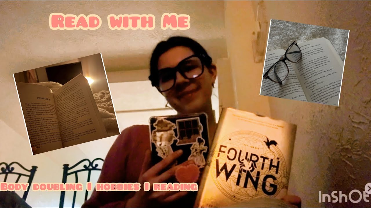 read with me I hobbies, new year goals, body doubling 