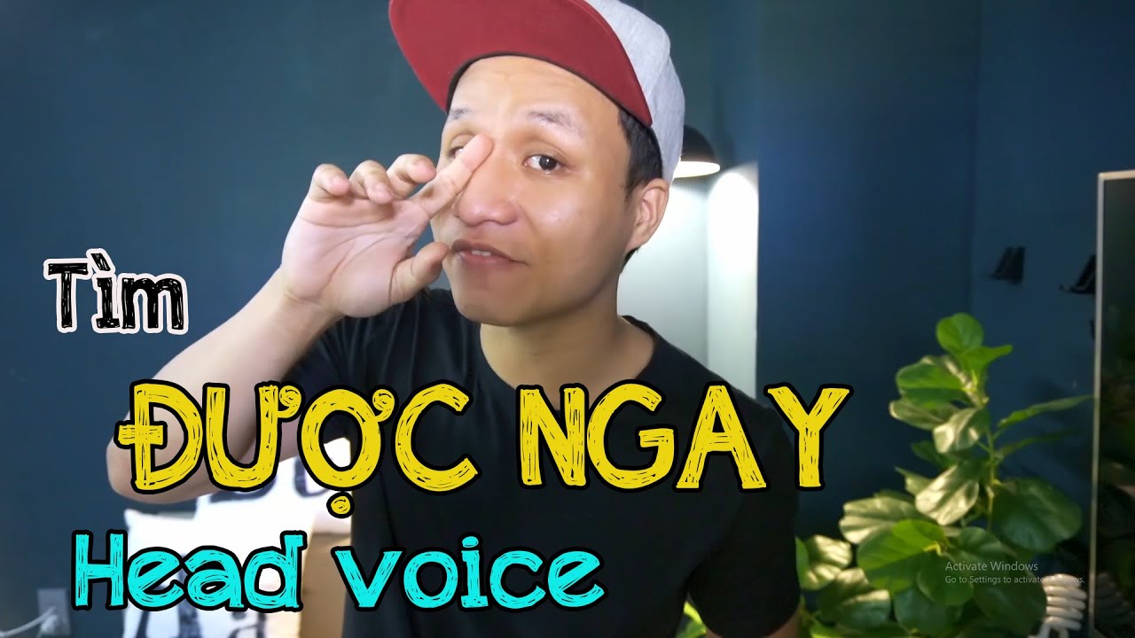 Mẹo hát ĐƯỢC NGAY giọng Headvoice | Giọng óc rõ ràng cho nam và nữ.