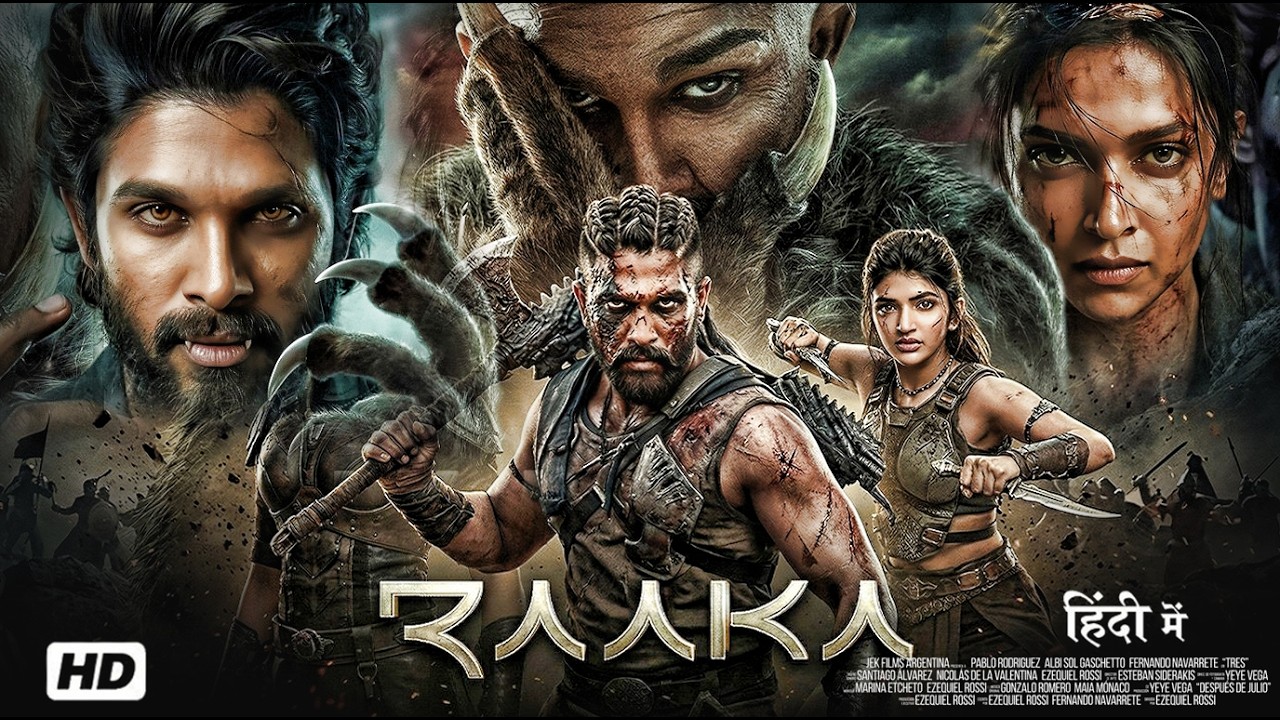 Raaka Full Movie 2026 | New Release South Indian Movie Hindi Dubbed | Allu Arjun, Deepika Padukon...