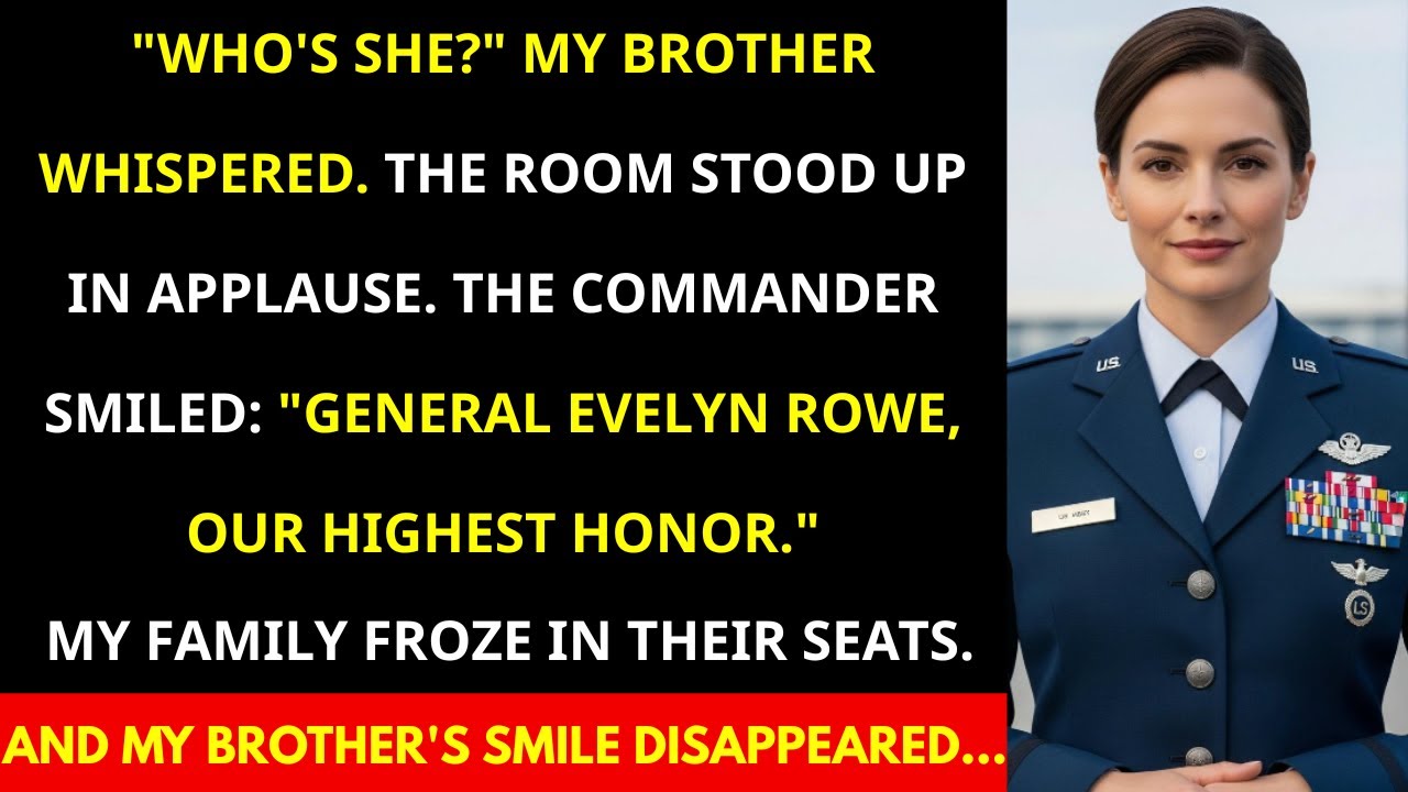 My Family Left Me Off the Guest List—But the Commander Looked Right at Me and Said “Welcome.General”