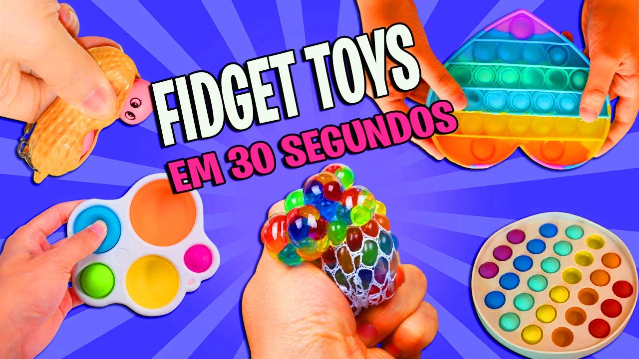 COMO FAZER FIDGET TOYS CASEIROS EM 30 SEGUNDOS &Eacute; POSSIVEL ? |2 DIY FIDGET TOYS FT. Tata e Henrique
