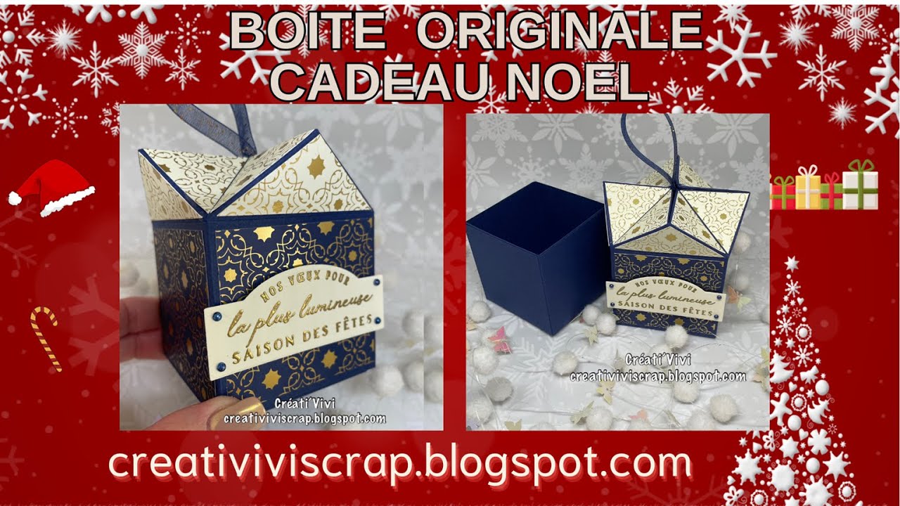 🎄BOÏTE ORIGINALE POUR CADEAU DE NOEL🎄