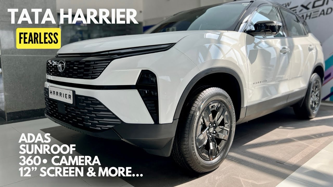 2023 Tata Harrier Fearless AT| Car Review| MotorVahan
