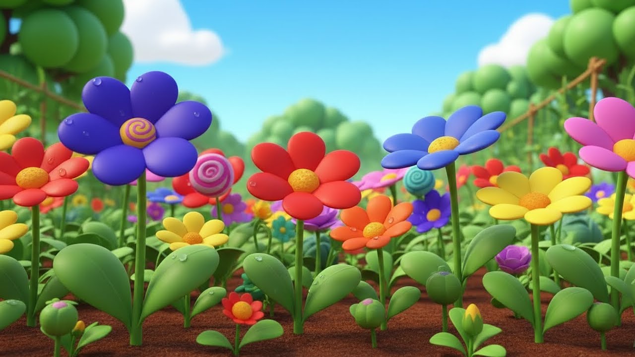 My Father Has a Garden 🌱🌸 | Fun Kids Song | Classic Nursery Rhyme