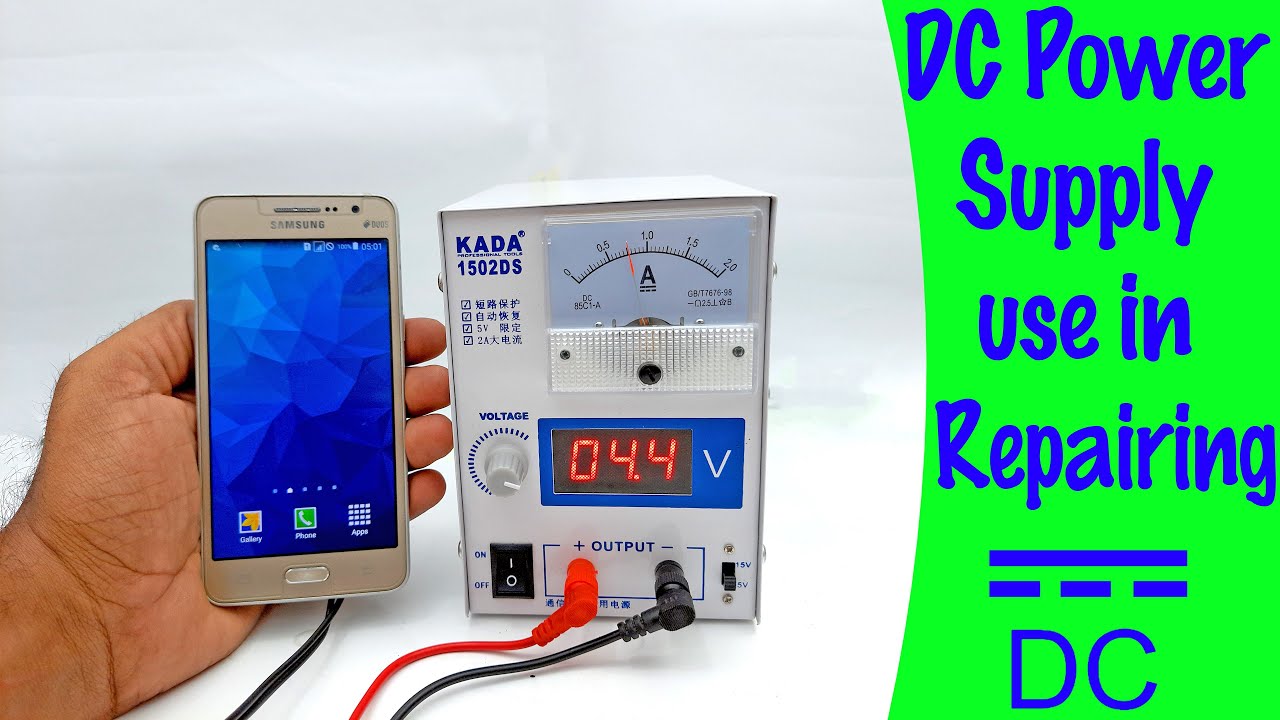 How to use analog or digital DC power supply in mobile phone repairing Tutorial#3
