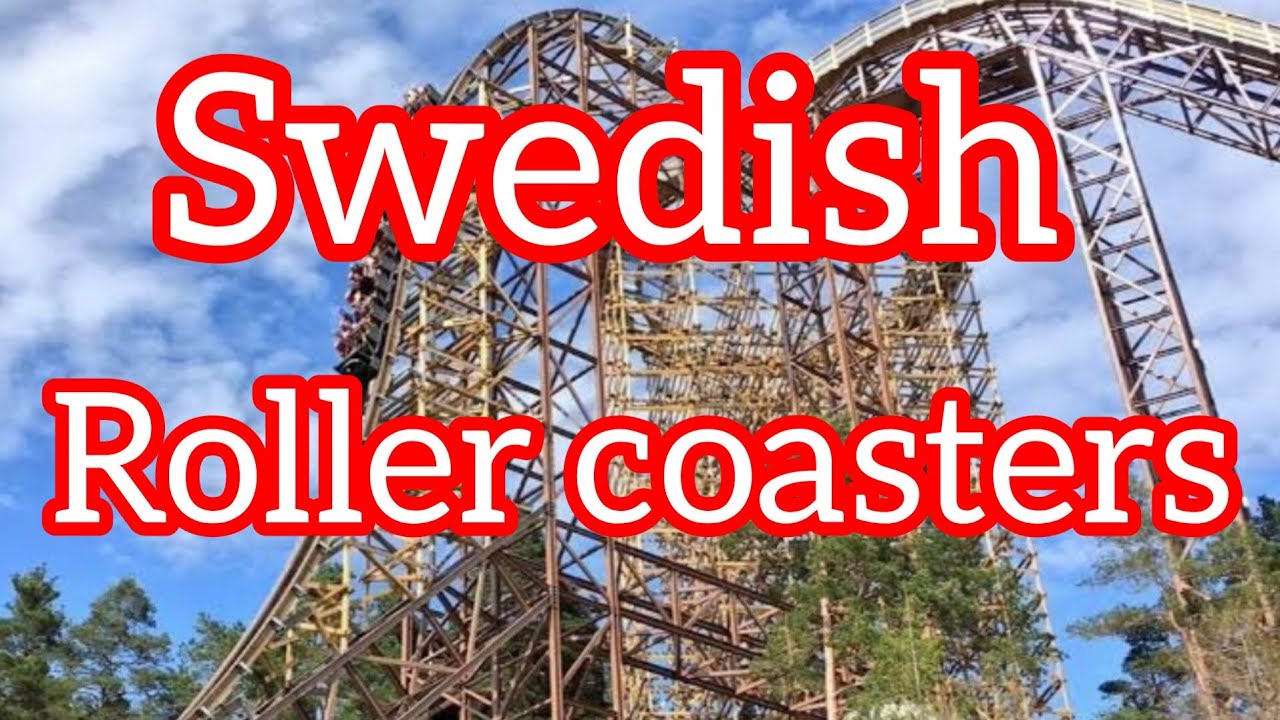 Sweden - Rollercoaster Thrills | Berg-och dalbana sp&auml;nning p&aring; Kolm&aring;rden