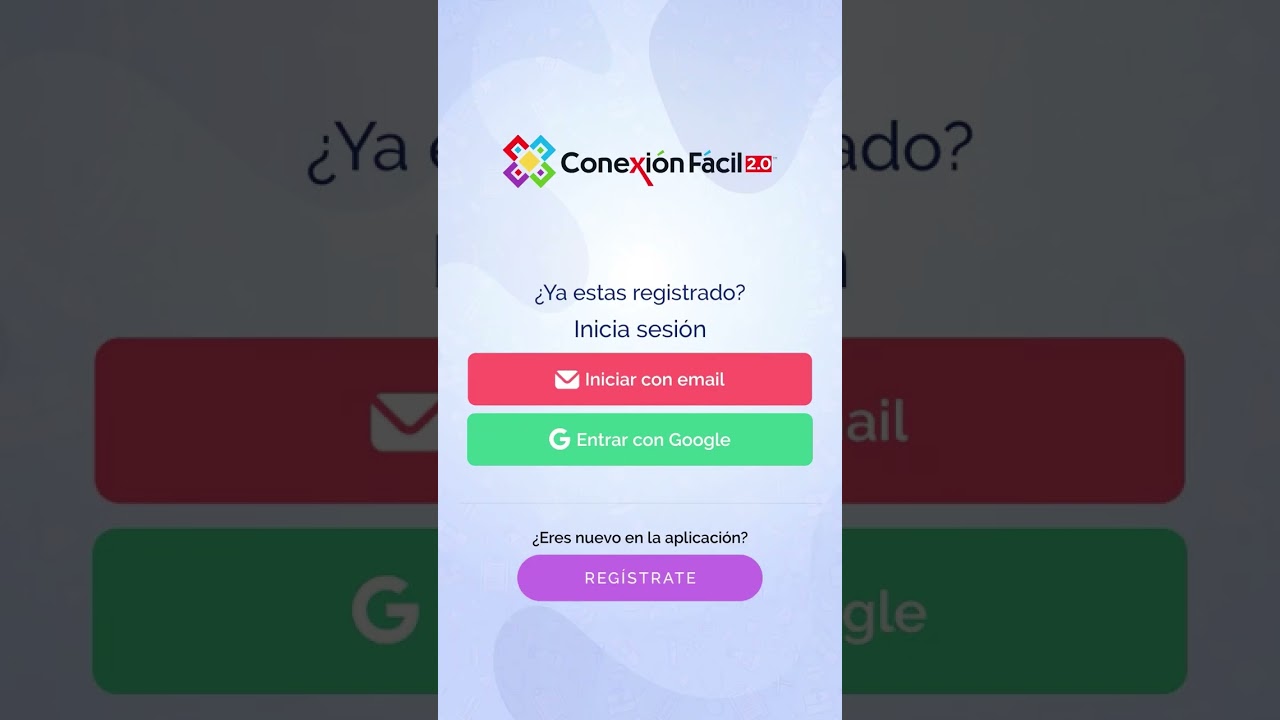 &iquest;C&oacute;mo me registro en la aplicaci&oacute;n?