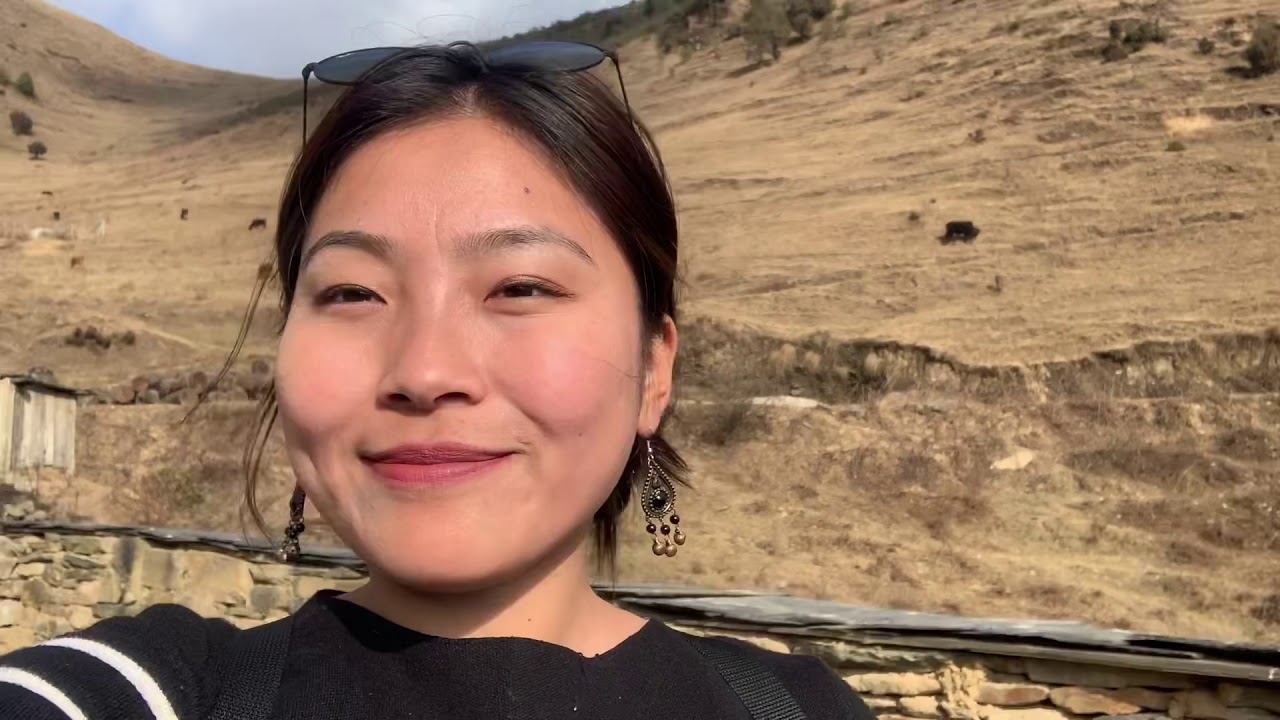 BHUTAN JOURNEY: Episode 2 Hike from phobjika, Bhutan to the kumb monastery # Tibetan Vlogger