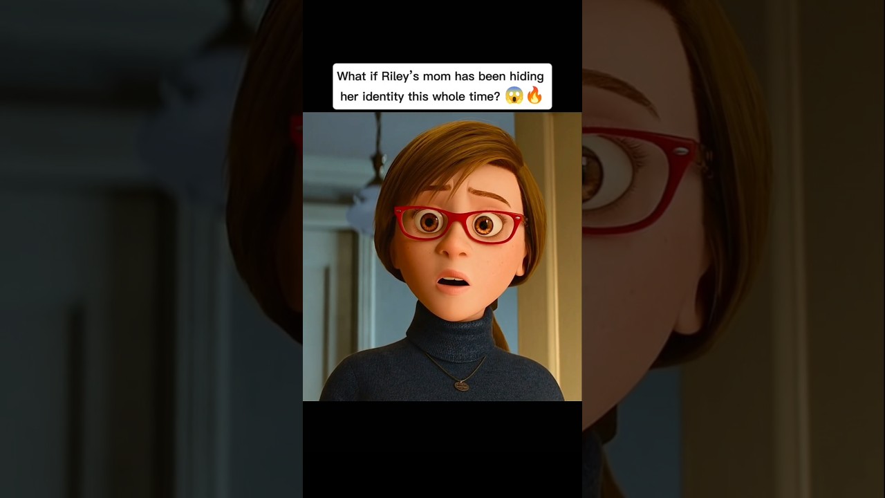 Riley&rsquo;s Mom Has a Shocking Past 😨🔥 #shorts #insideout2 #despicableme #pixar #illumination #theory