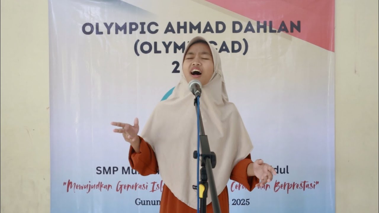 AISYAH - SOLO ISLAMIC SONG - SMP Muhammadiyah Al-Mujahidin