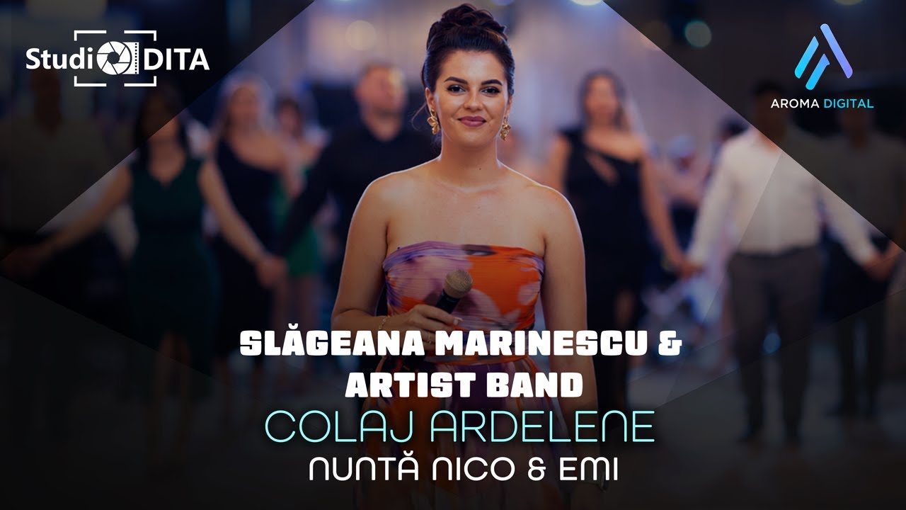Slageana Marinescu & Artist Band - Colaj Ardelene | Nunta Nico & Emi