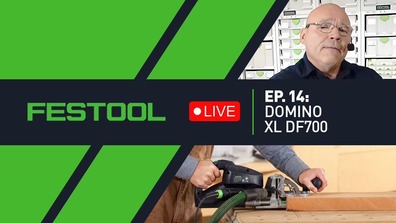 Festool Live Episode 14 - Domino XL DF700 Connectors
