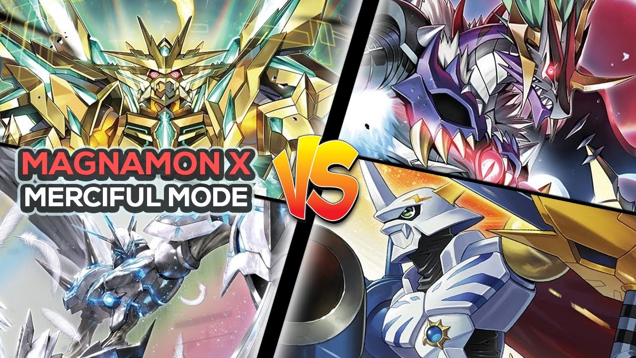 [DCGO] Magnamon X Merciful Mode vs HeavyMetaldramon & Omnimon | Digimon TCG (Digimon Simulator)
