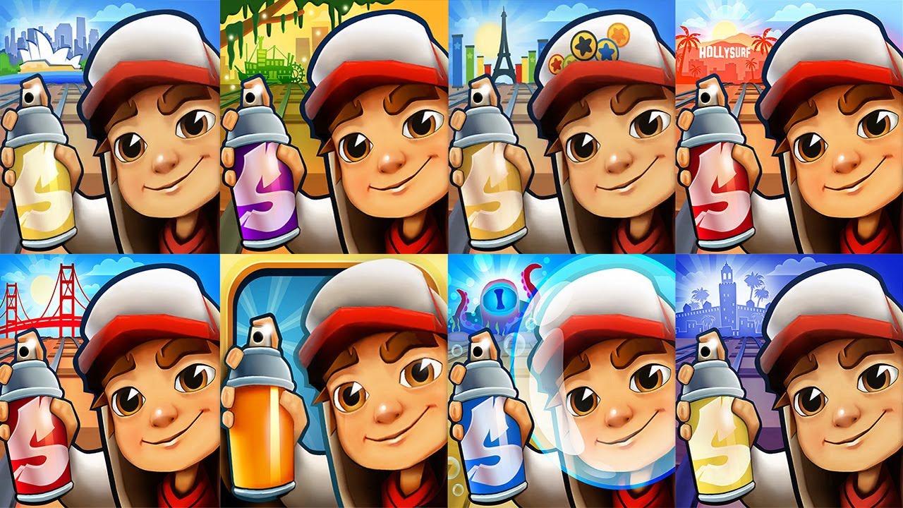 Subway Surfers Sydney 2024 VS New Orleans Paris Hollywood San Francisco  Underwater Marrakesh