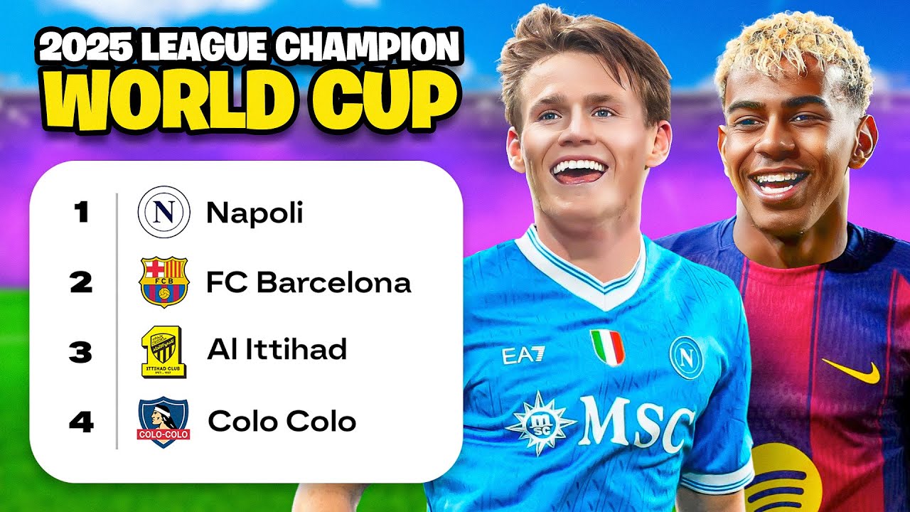 I Hosted the 2025 League Champion World Cup! 🏆