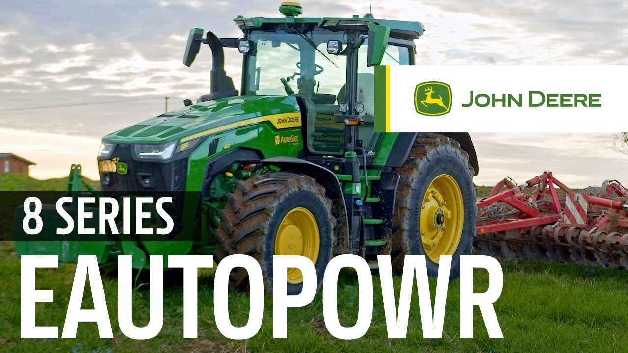 Przekładnia eAutoPowr od JOHN DEERE &ndash; mniejsze zużycie paliwa, większa moc uciągu
